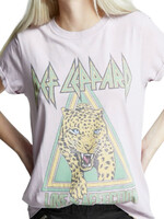 Recycled Karma Def Leppard Love & Affection Burnout Lilac Tee