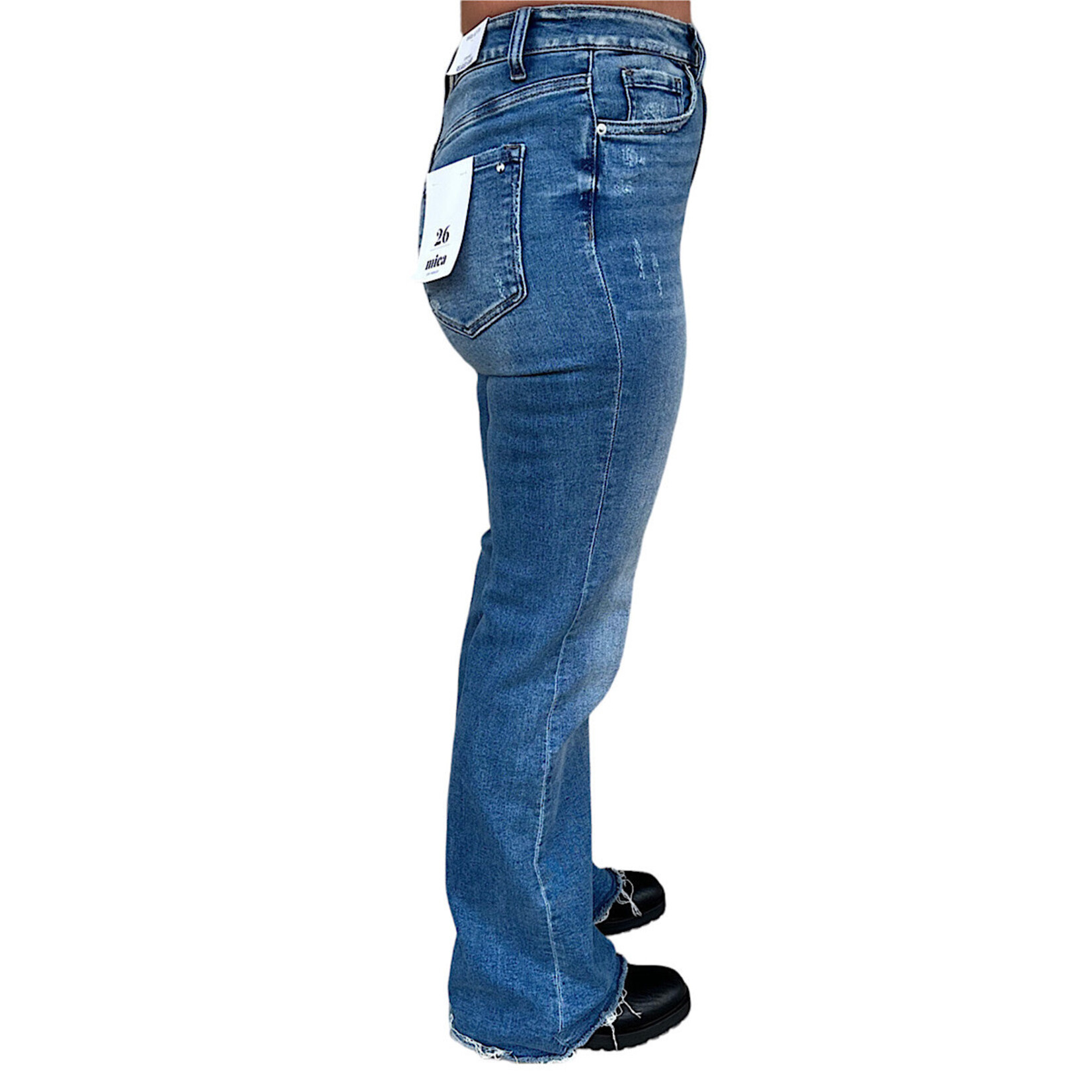 Mica Denim Mica Super High Rise Vintage Flare MDP-F237