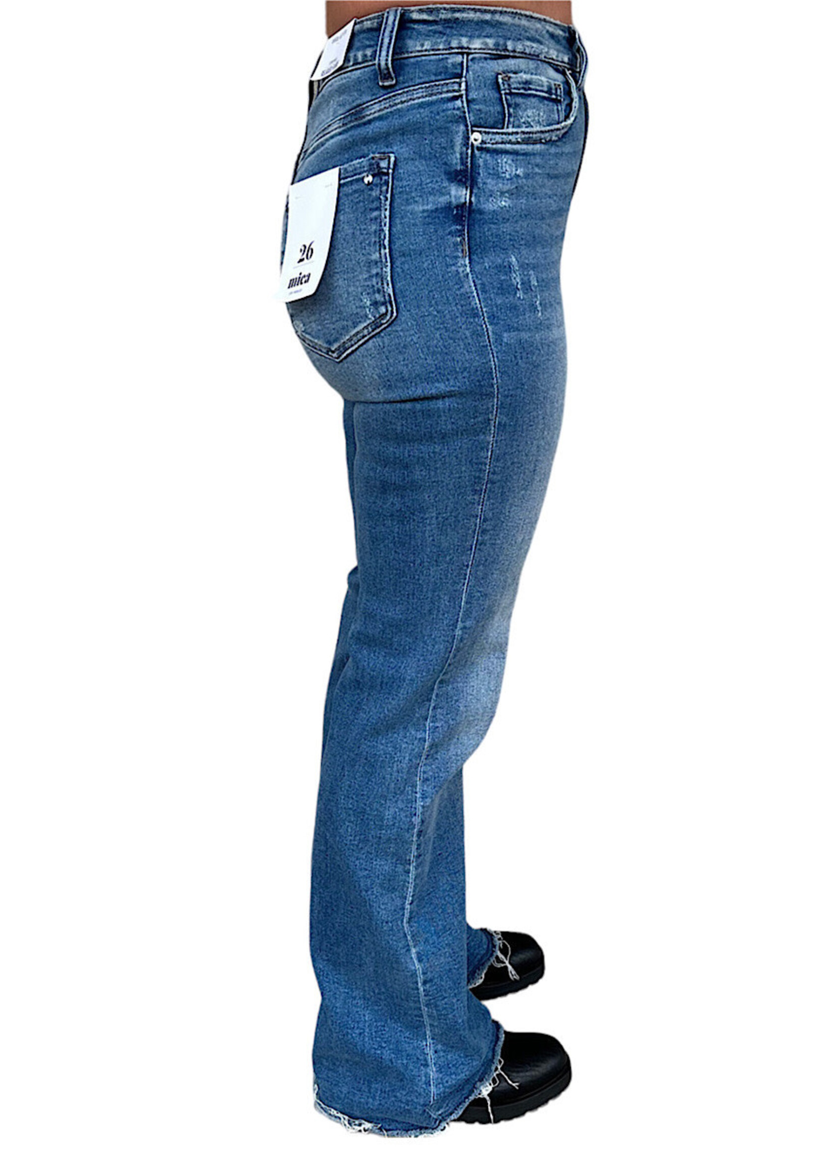 Mica Denim Mica Super High Rise Vintage Flare MDP-F237