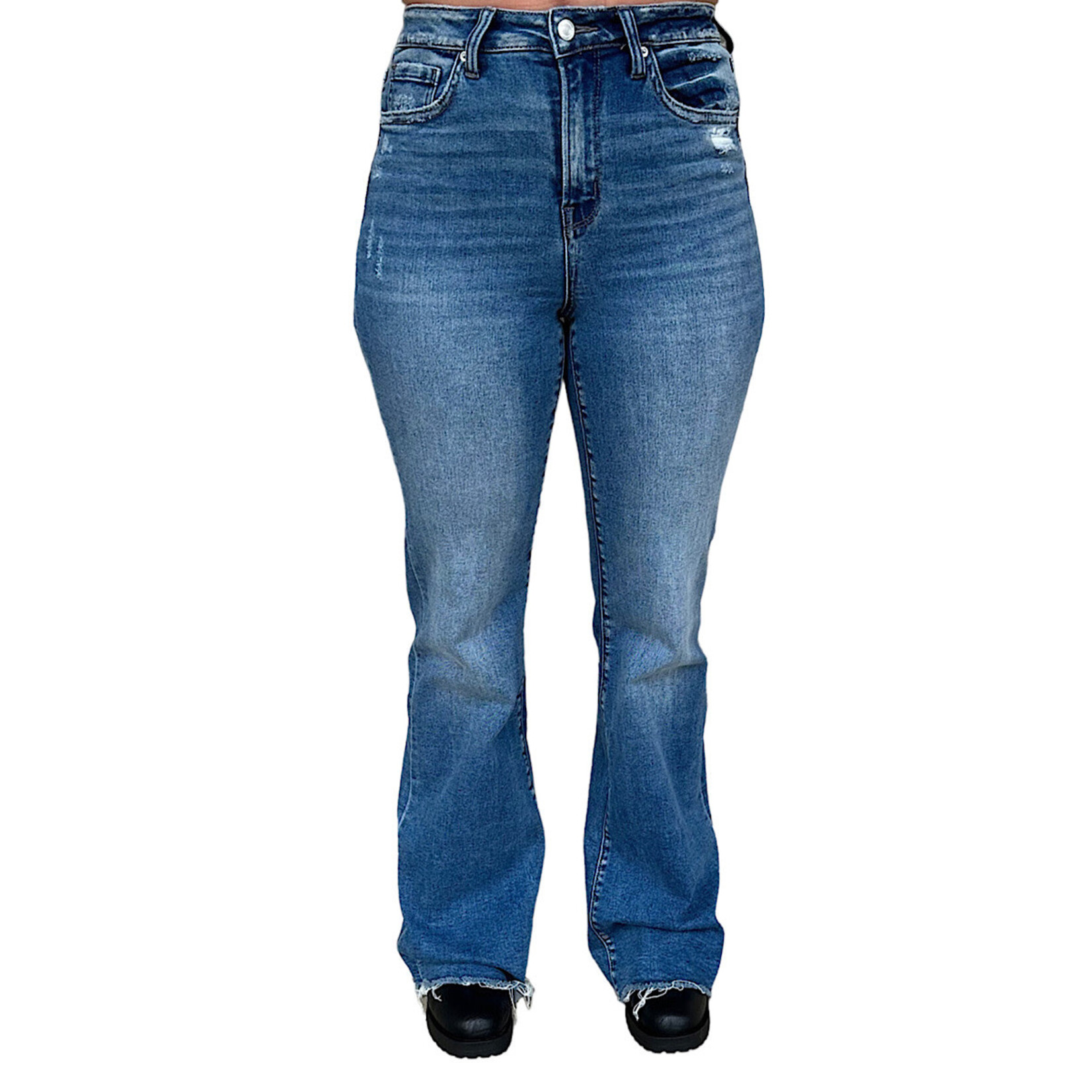 Mica Denim Mica Super High Rise Vintage Flare MDP-F237