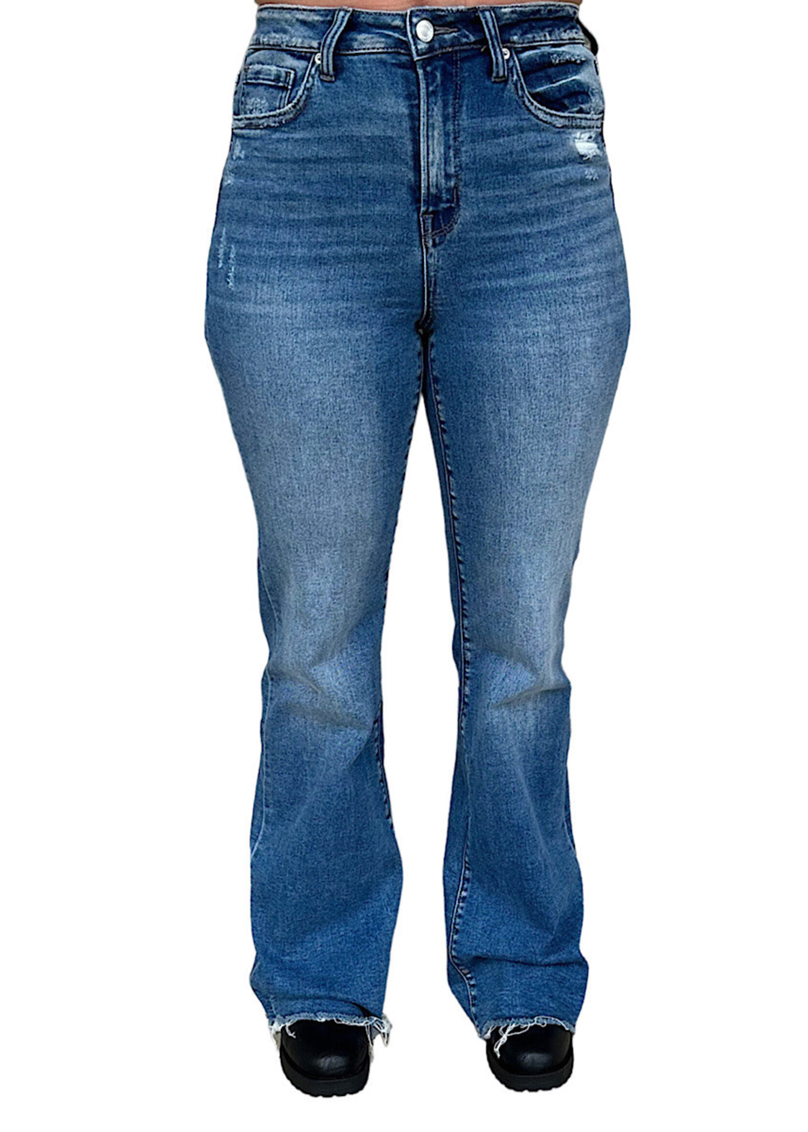 Mica Denim Mica Super High Rise Vintage Flare MDP-F237