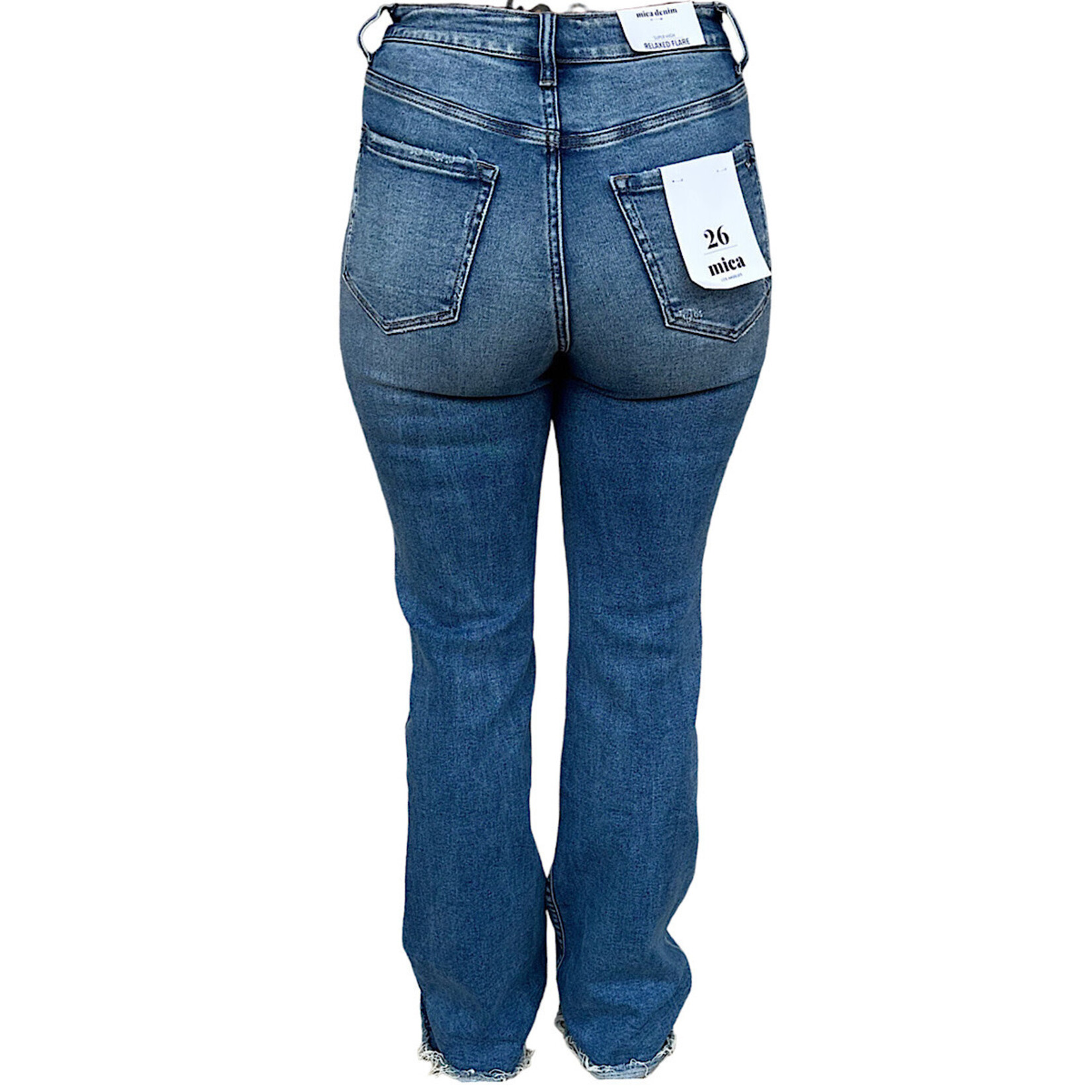 Mica Denim Mica Super High Rise Vintage Flare MDP-F237