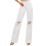 KanCan White High Rise 90's Flare KC7373WTV1