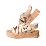 Blowfish Merci Almond Faux Leather Sandals