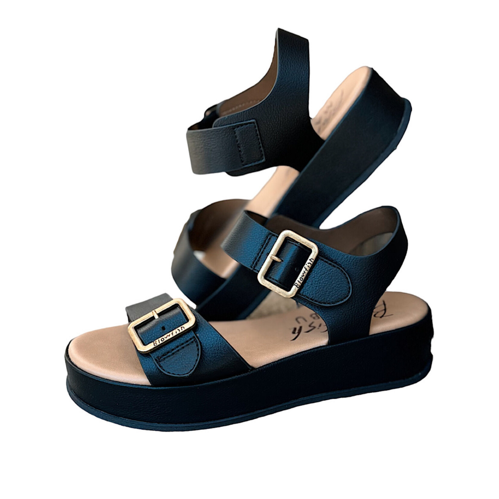 Blowfish Mali Black Carnation Sandal