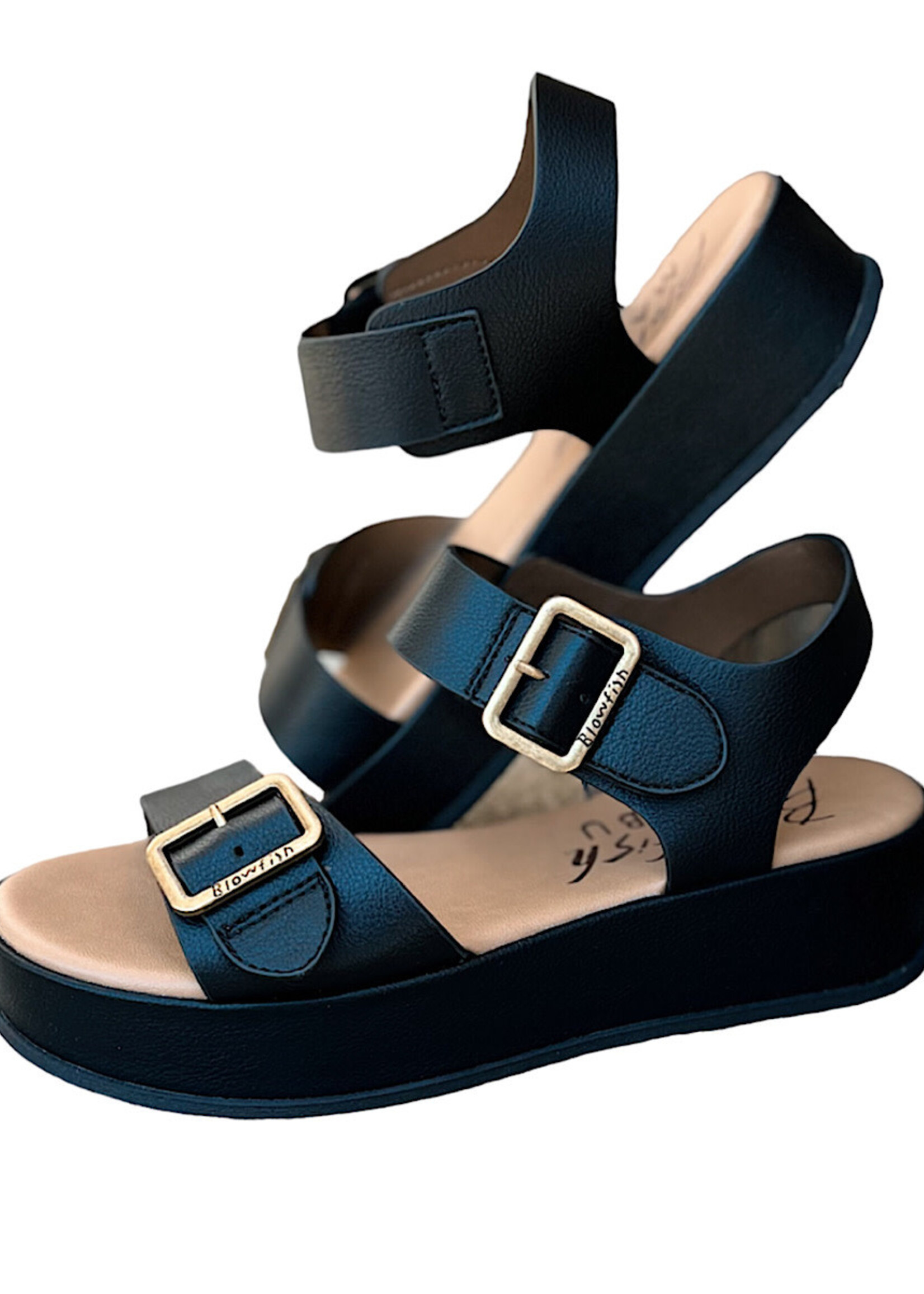 Blowfish Mali Black Carnation Sandal
