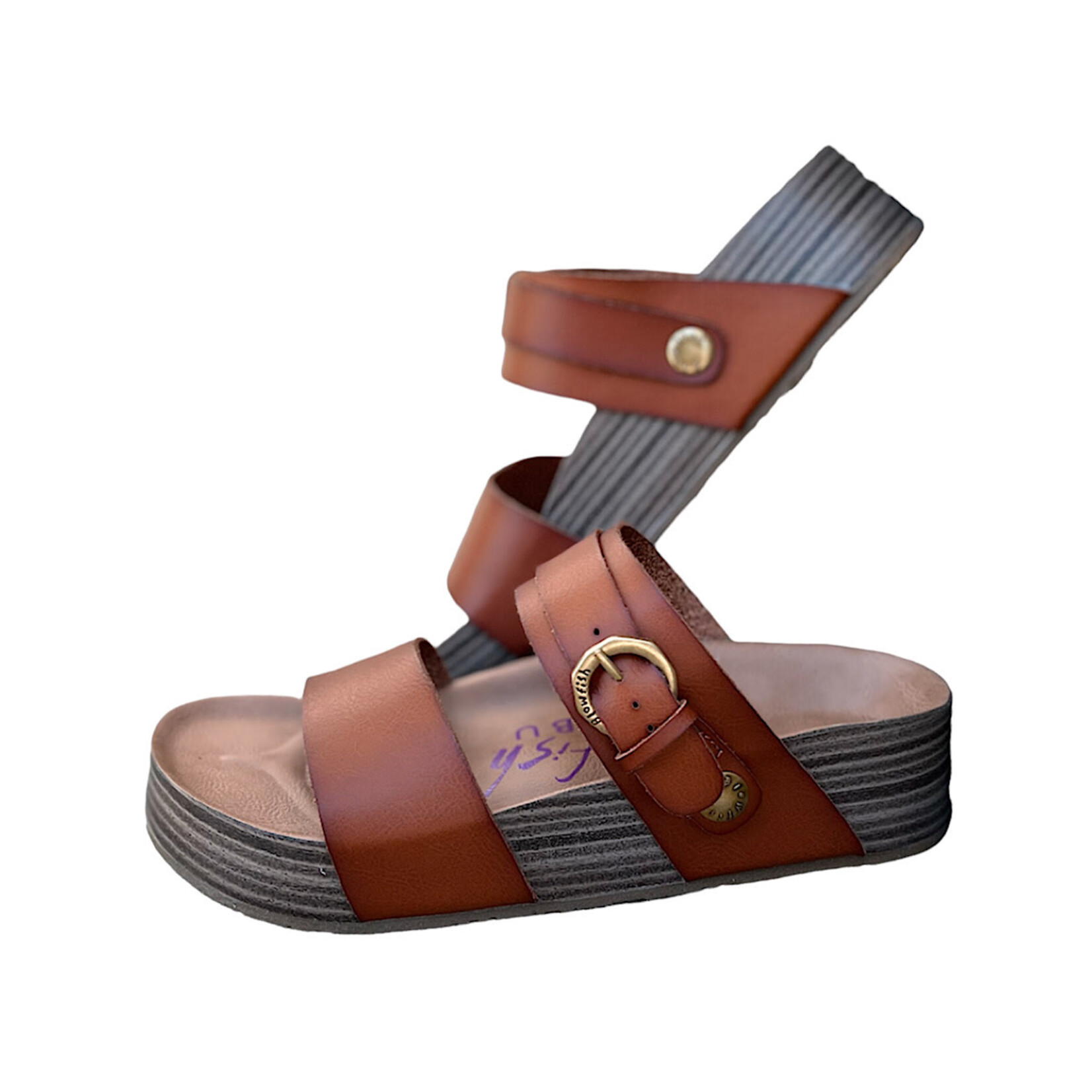 Blowfish Marge Wood Dyecut Sandals