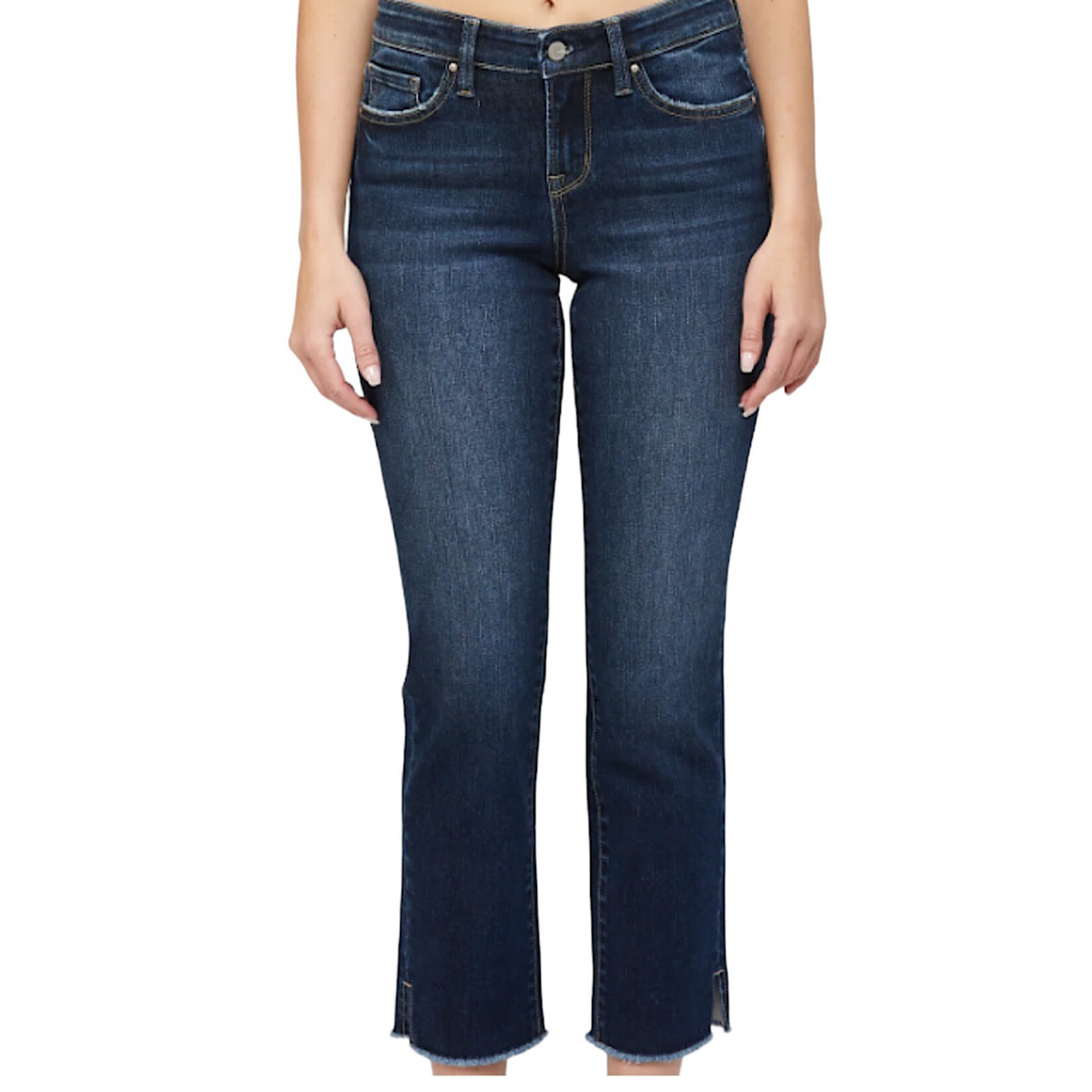 Mica Denim MICA MDP-T308DK Freestyle Mid Rise Crop