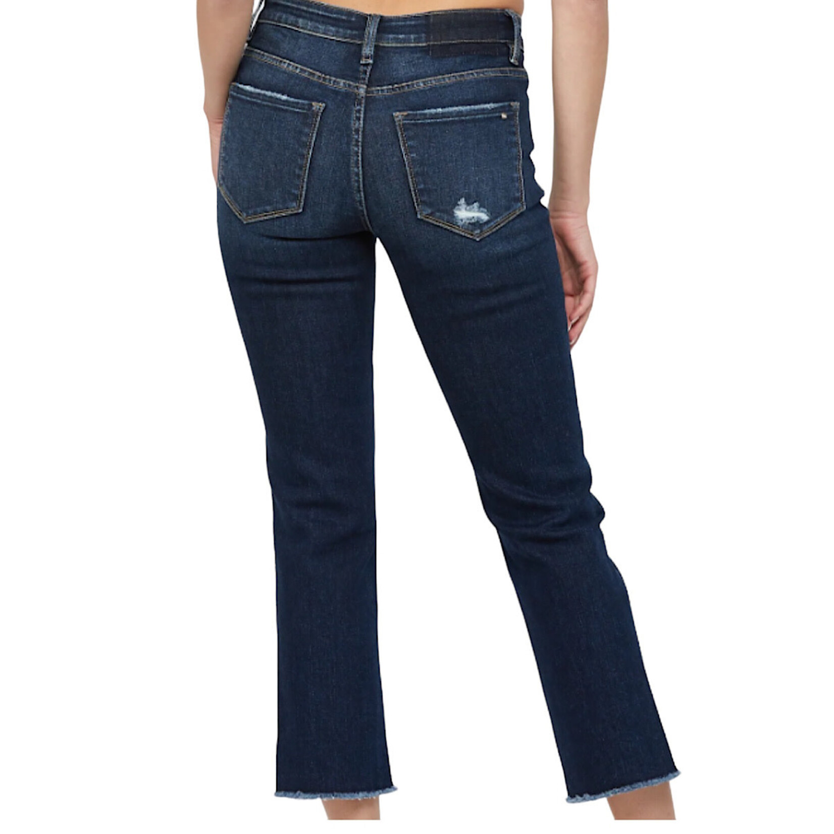 Mica Denim MICA MDP-T308DK Freestyle Mid Rise Crop