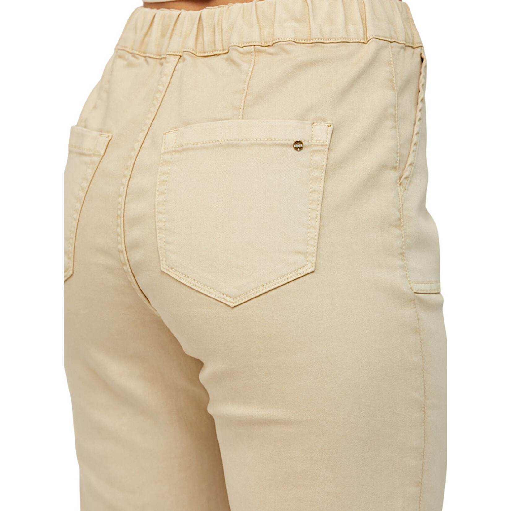 Mica Denim Mica Almond Milk High Rise Jogger Crop MDP-G3164AM