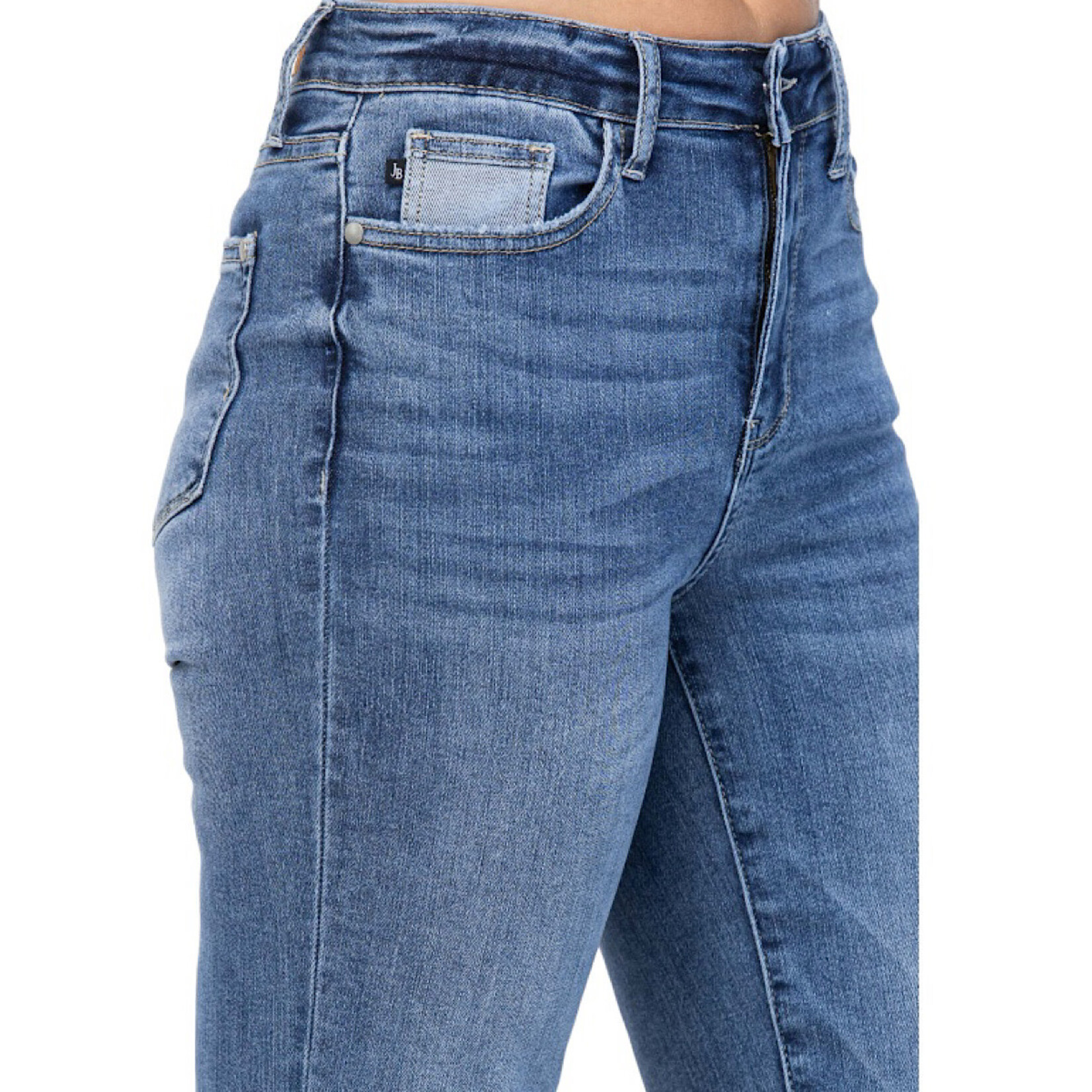 Judy Blue Judy Blue H/R Straight Leg with Wide Cuff JB88328