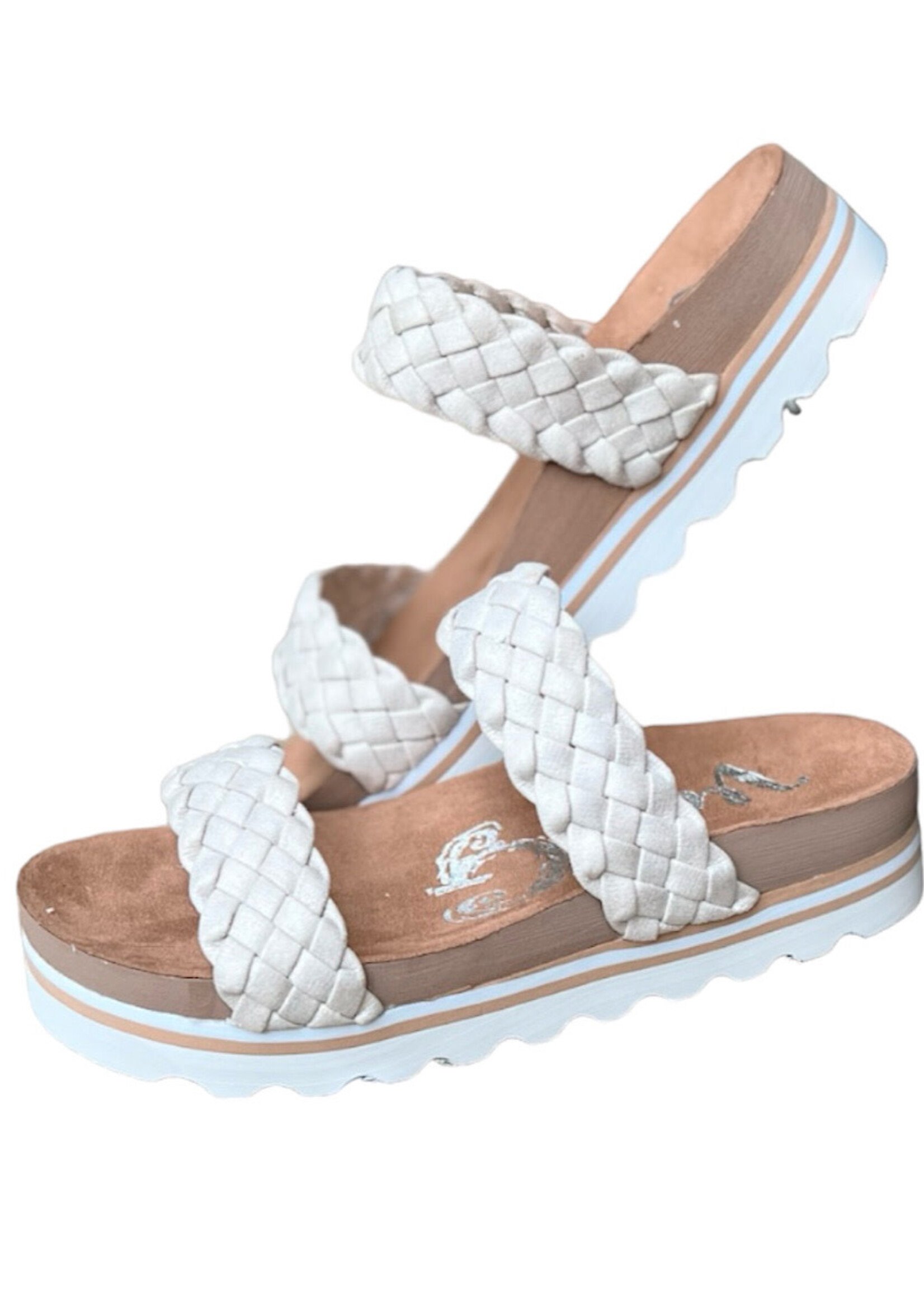 Very G Very G  Braidon White Sandals
