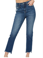 Mica Denim Mica Super High Straight Leg W/ Step Hem MDP-T1280DK