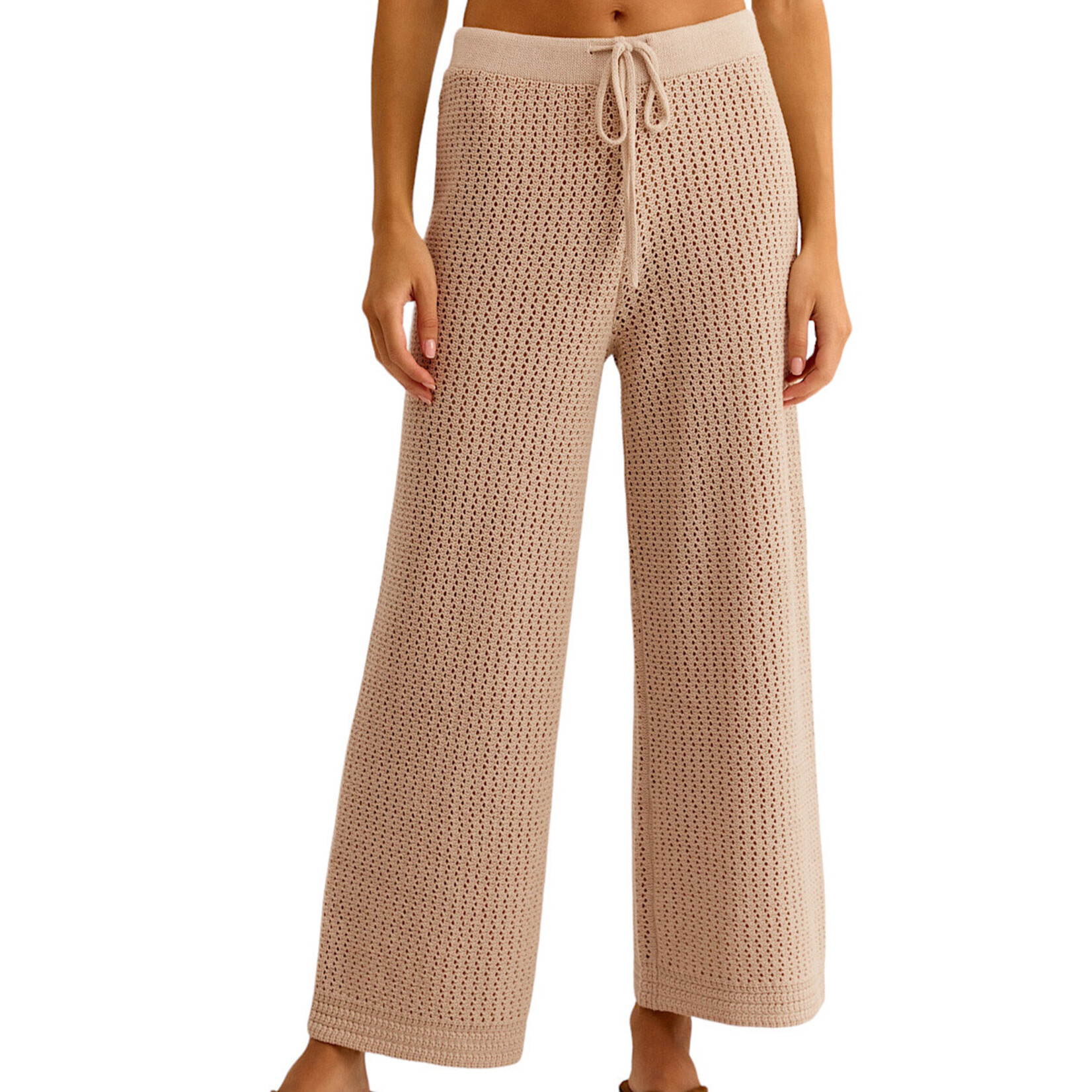Z Supply Z Supply Costa Crochet Pant Natural