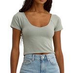 Z Supply Z Supply Kallen Rib Top Harbor Gray