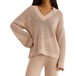 Z Supply Z Supply Kiami Crochet Sweater Natural