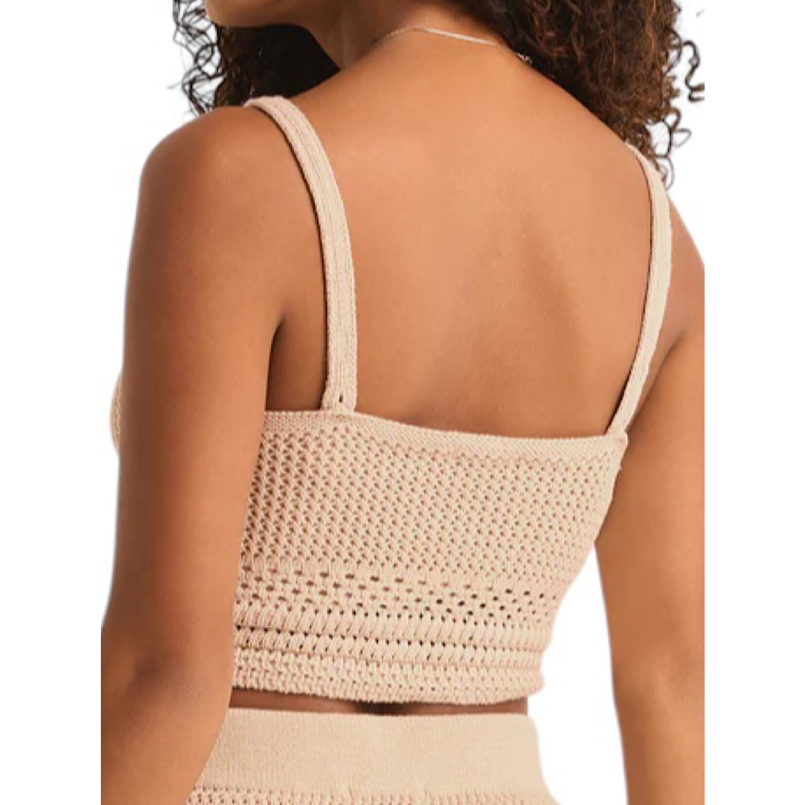 Z Supply Z Supply Embrie Crochet Tank Natural