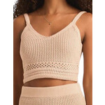 Z Supply Z Supply Embrie Crochet Tank Natural
