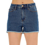 Judy Blue JB150176 HW Vintage Wash Cut Off Shorts