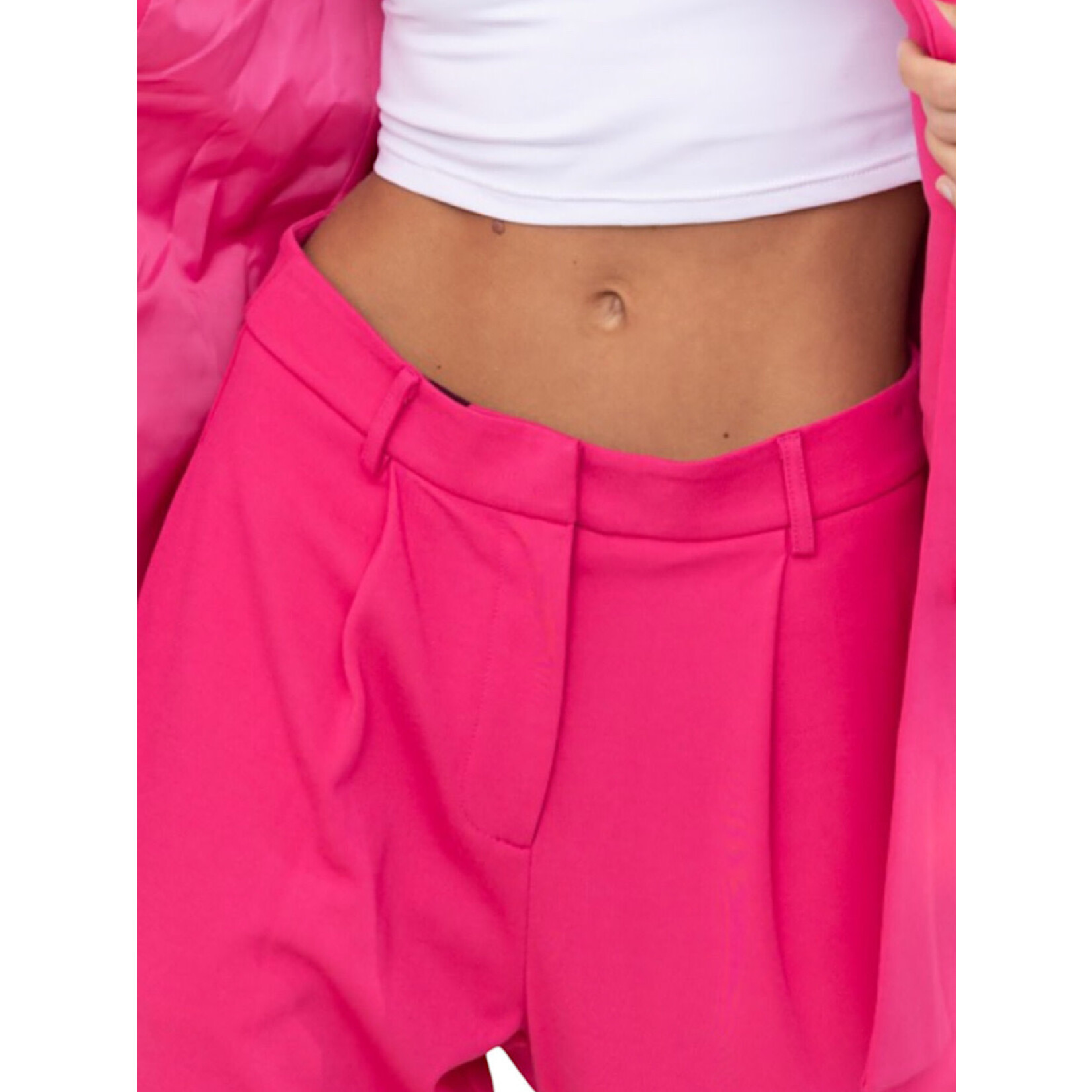 Hot Pink Trouser Pants