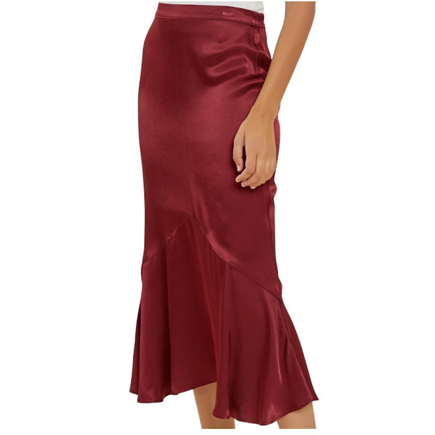 Wine Kensington Skirt