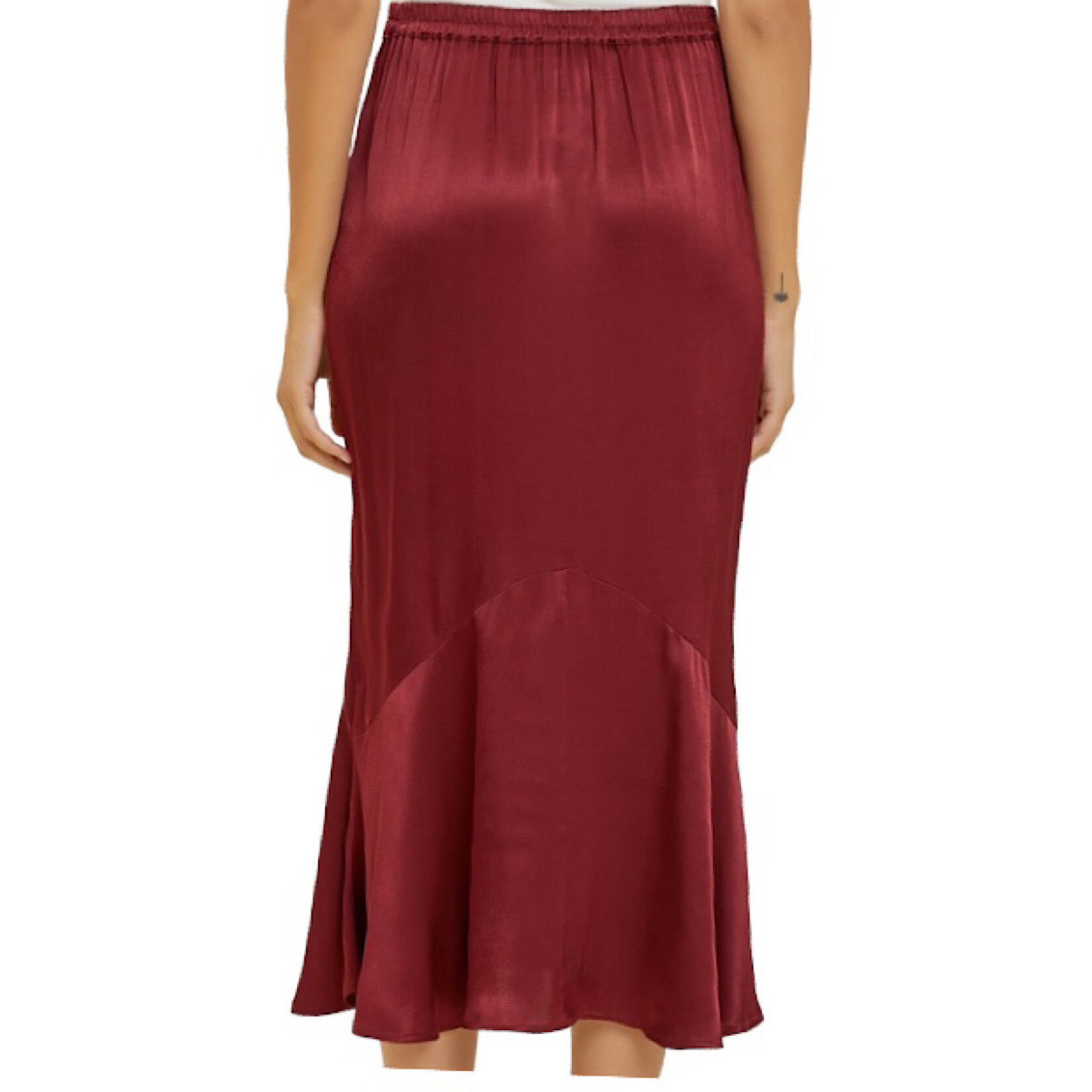 Wine Kensington Skirt