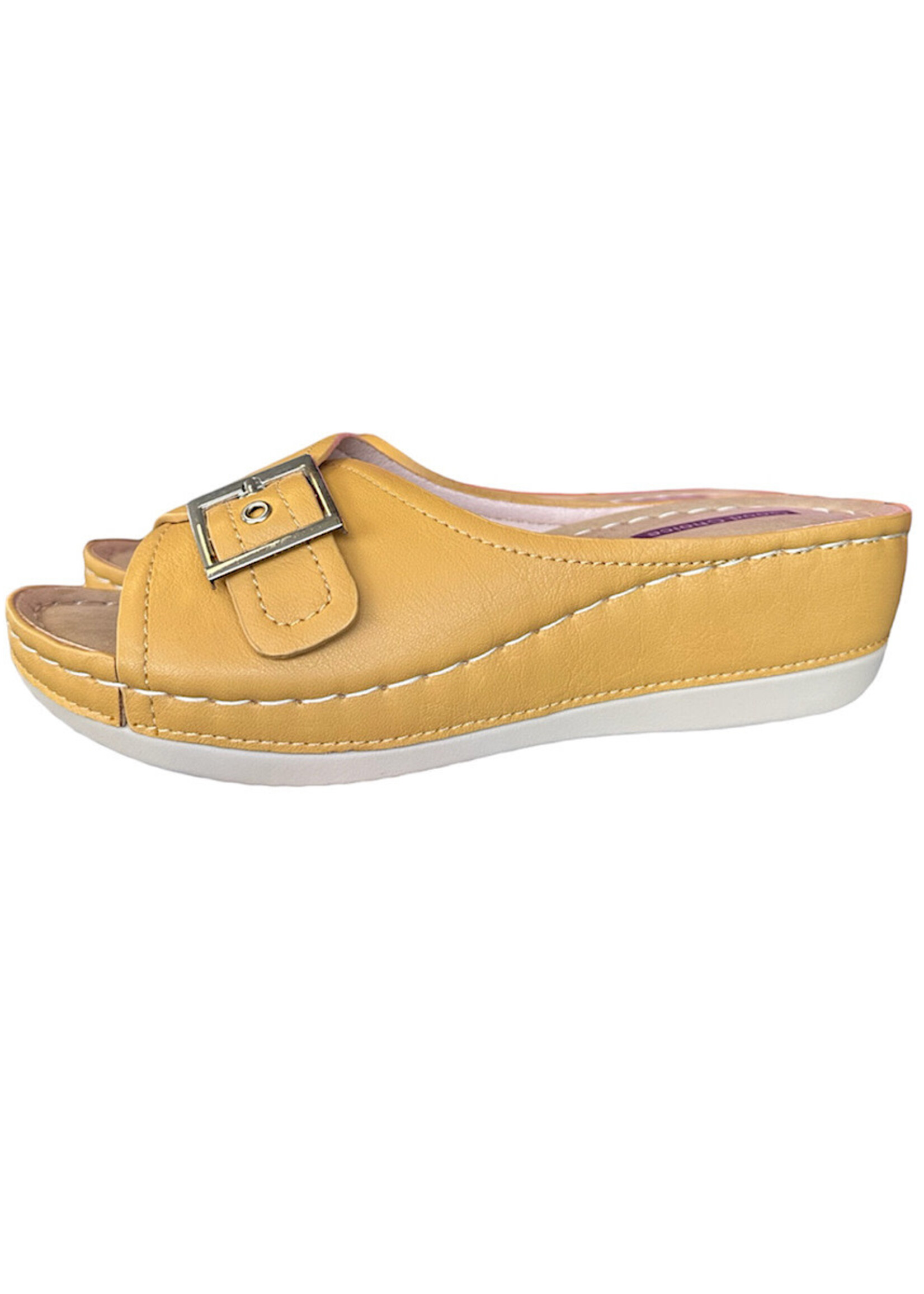 Good Choice Justina Yellow Sandals
