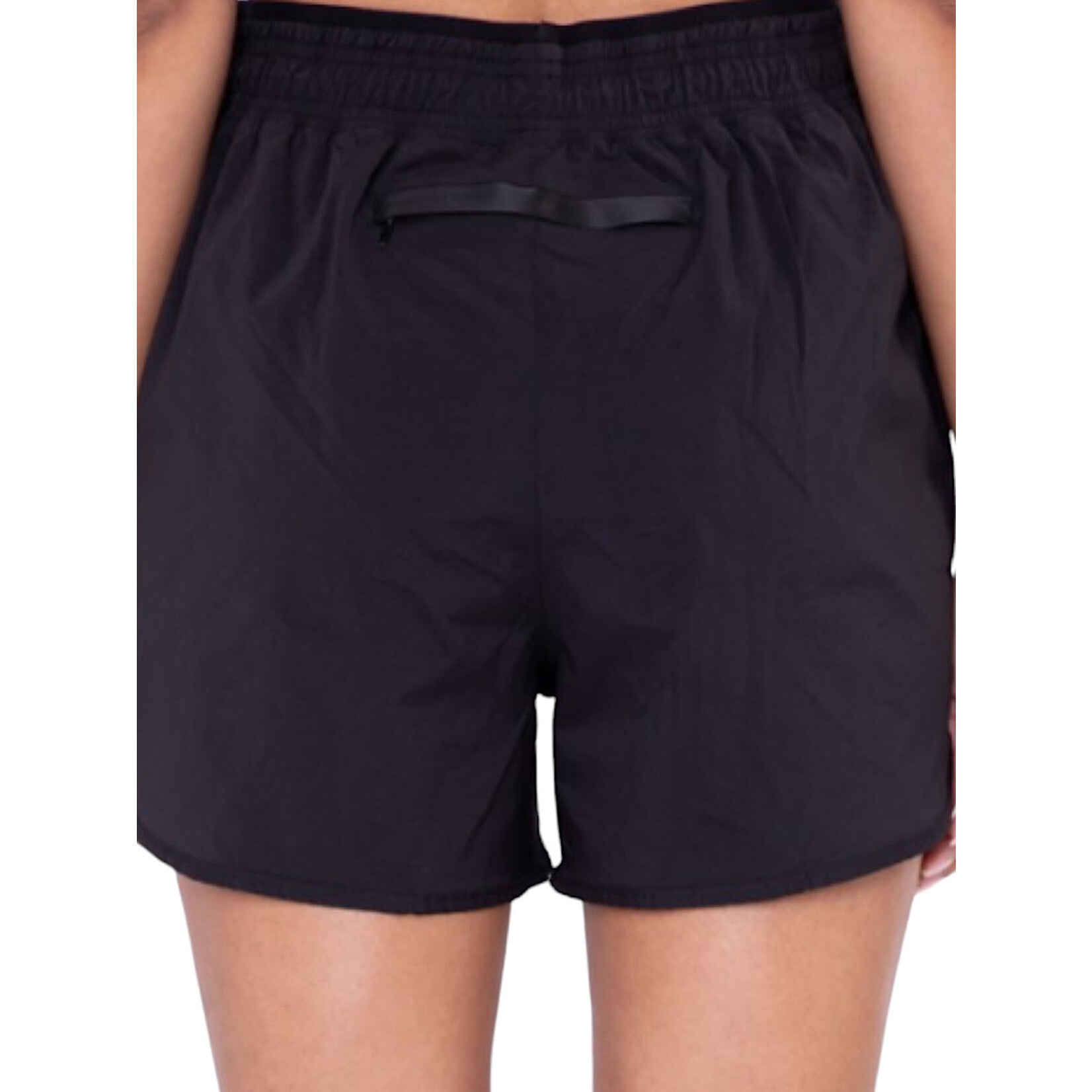 Black Toggle Drawstring Shorts