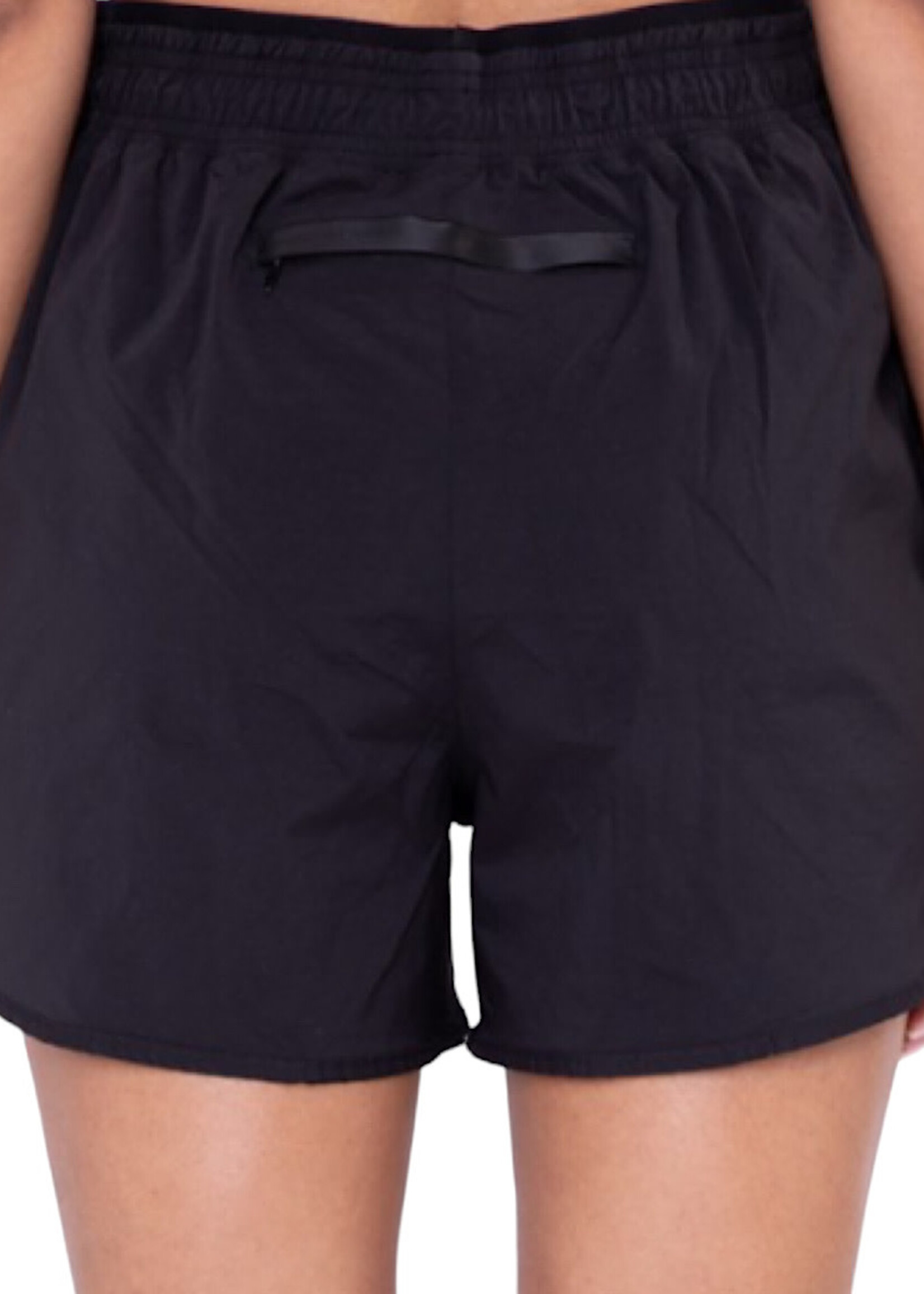 Black Toggle Drawstring Shorts
