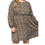 Olive Ditsy Dress
