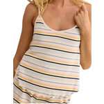 Z Supply Z Supply Sunshine Days Stripe Tank White Shell