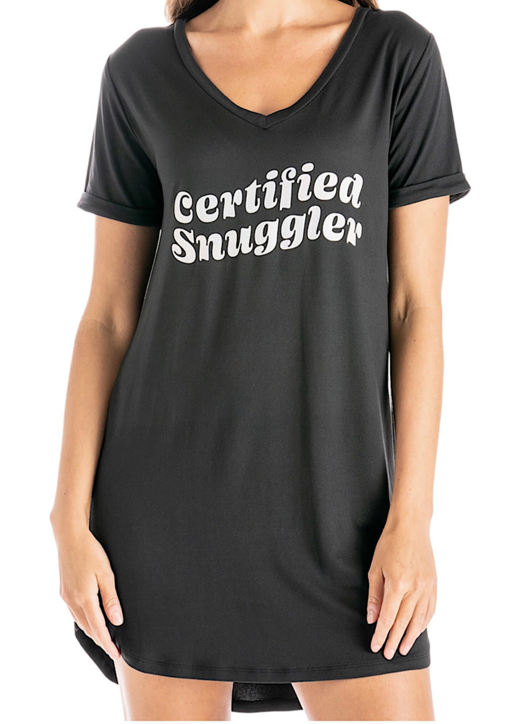Hello Mello Certified Snuggler Sleep Shirt