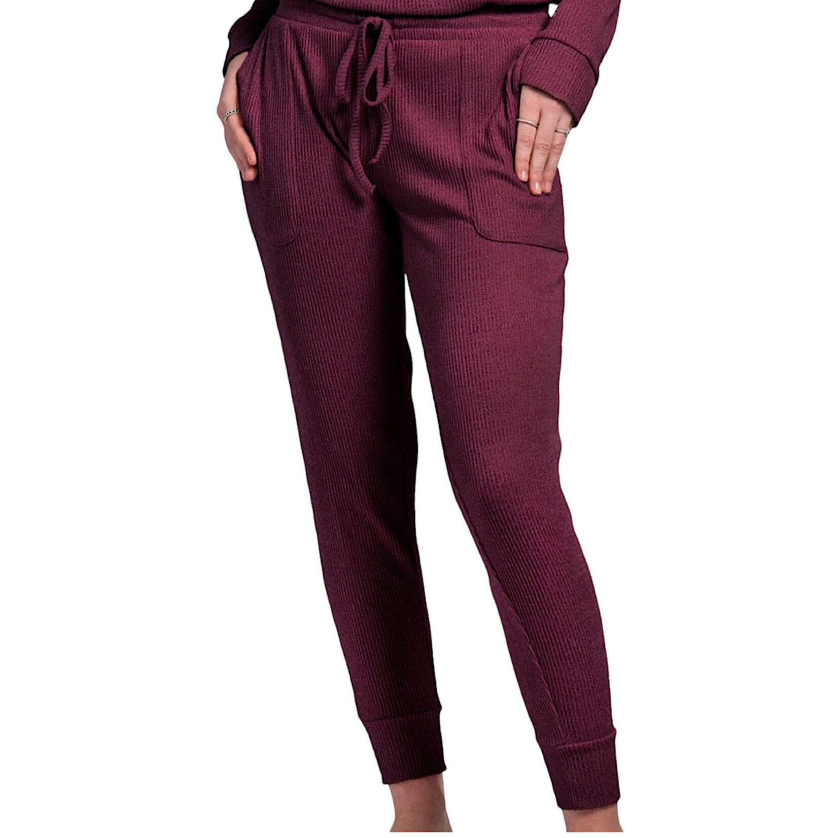 Hello Mello Cuddleblend Wine Joggers