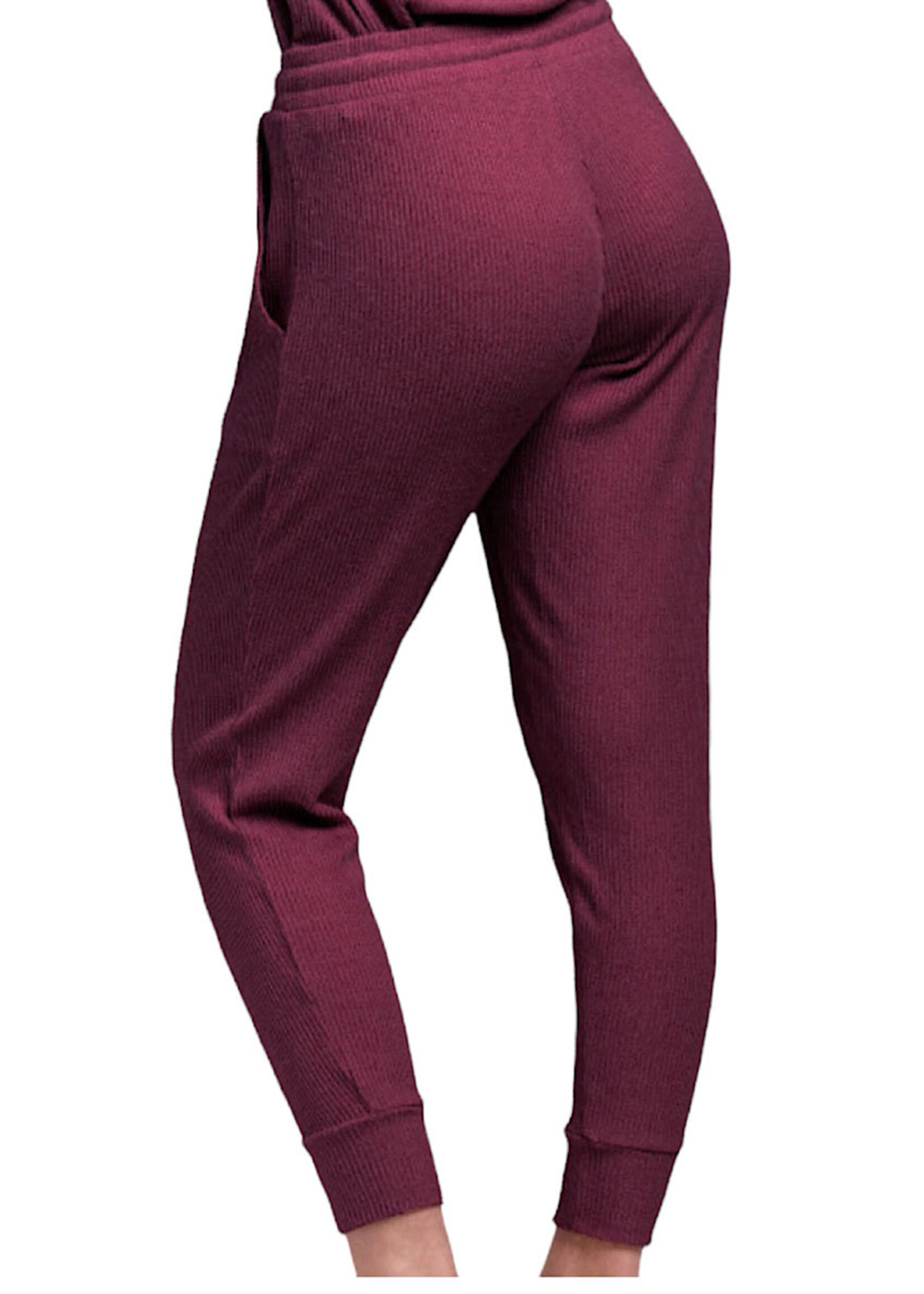 Hello Mello Cuddleblend Wine Joggers