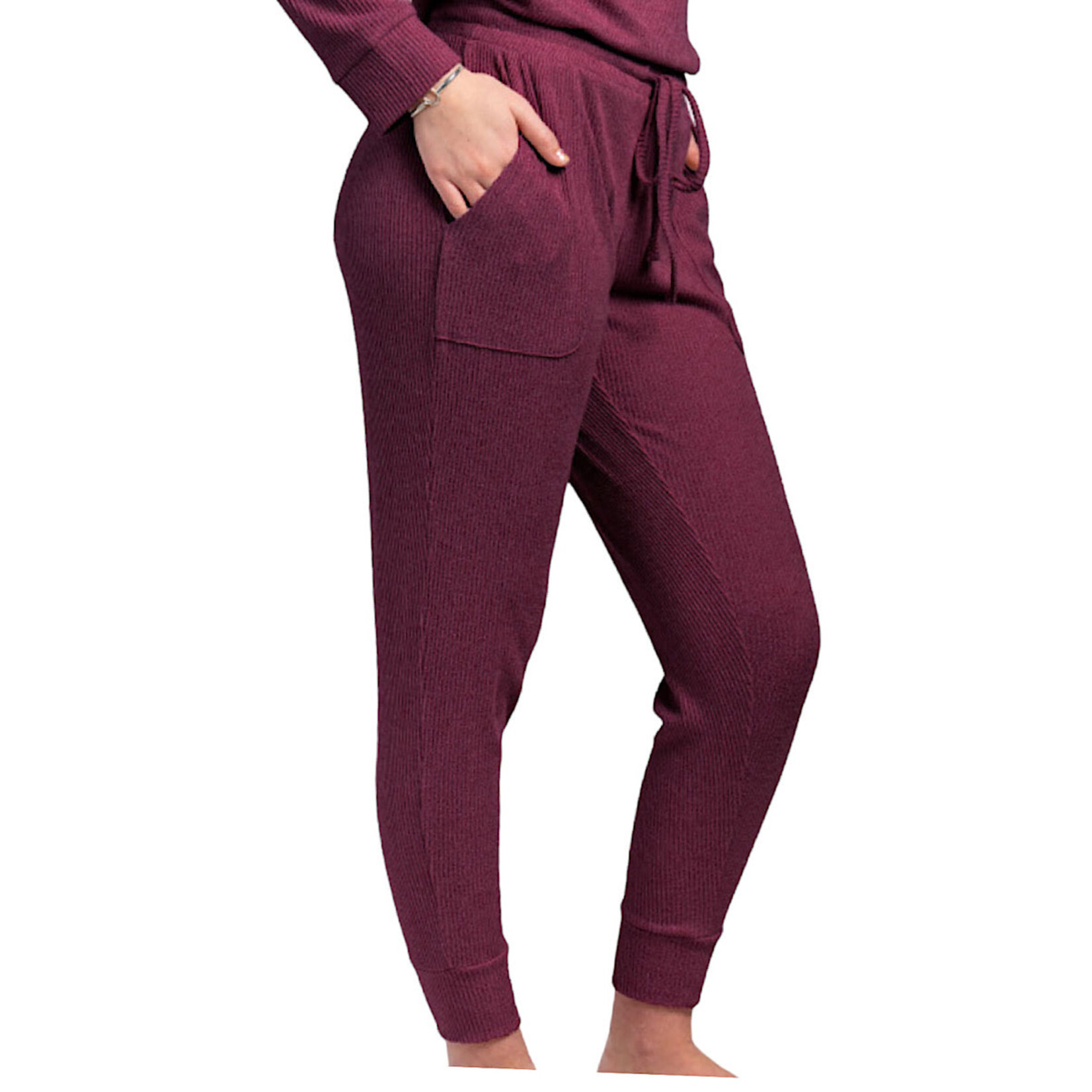 Hello Mello Cuddleblend Wine Joggers