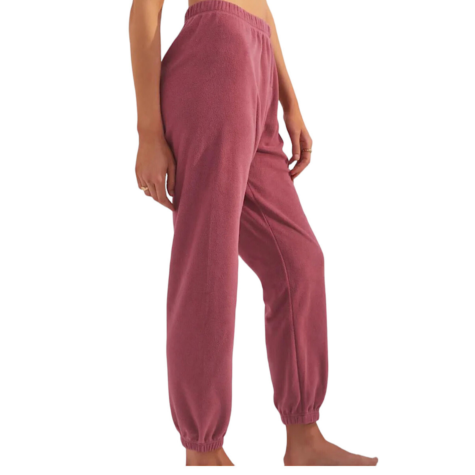 Z Supply Z Supply Starlight Fleece Jogger Pink Aura