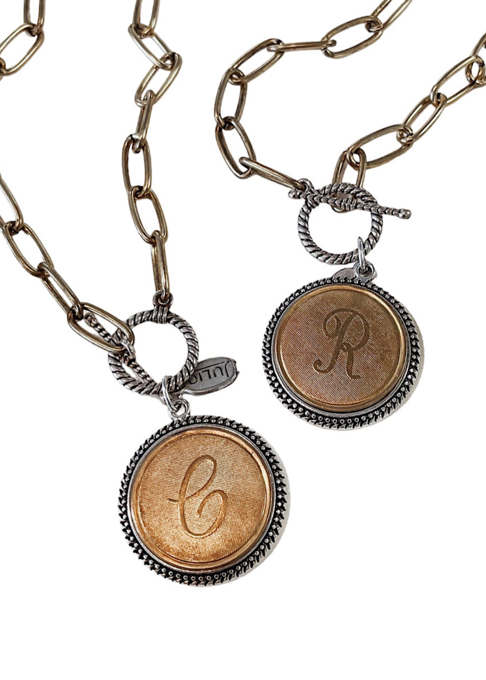 Julio Designs Reeses Initial Necklace