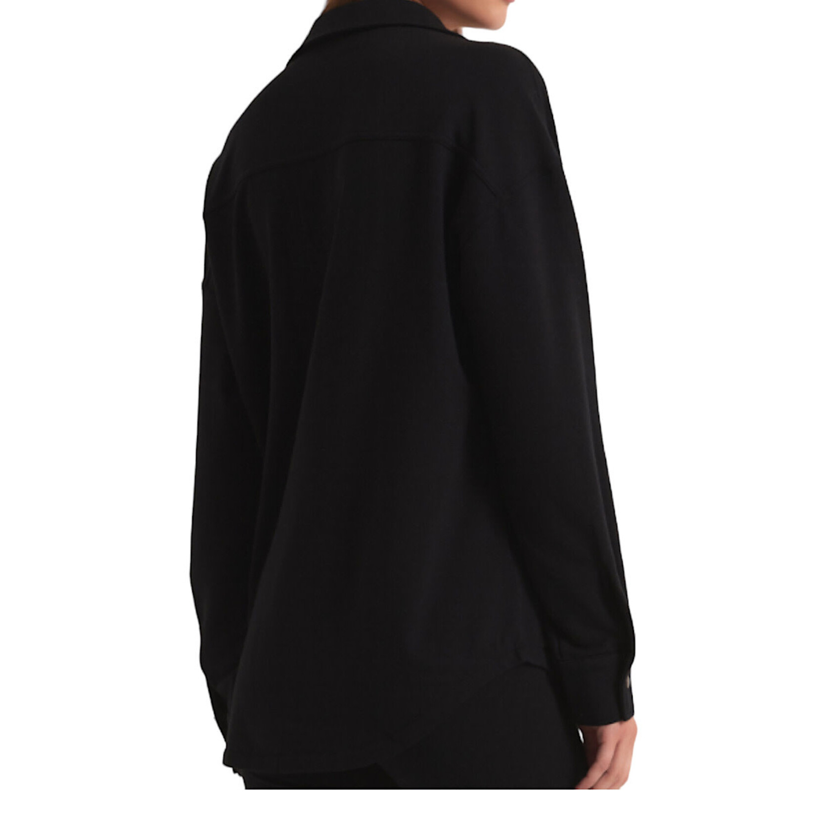 Z Supply Z Supply WHF Modal Shirt Jacket Black