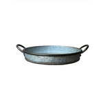 Galvanized Round Tray