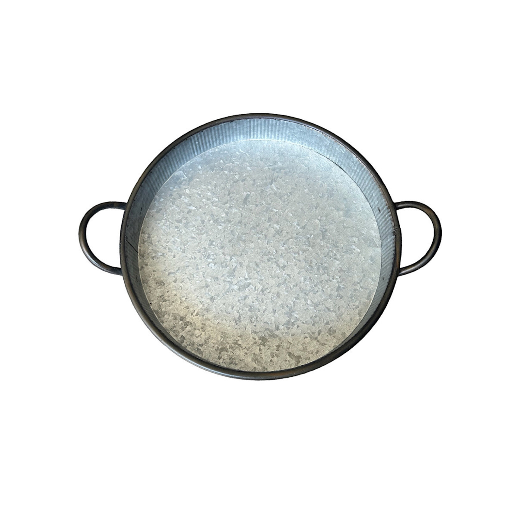 Galvanized Round Tray