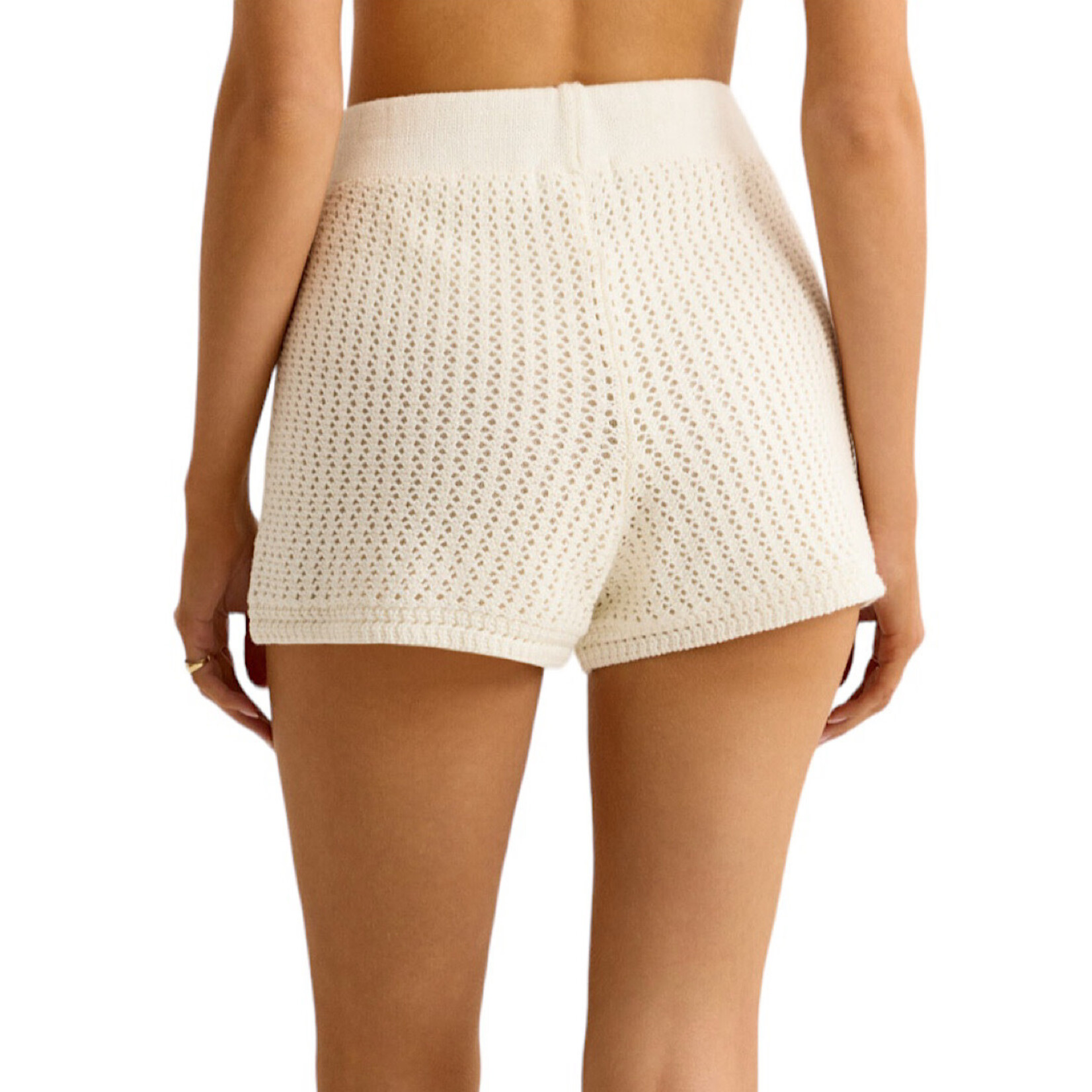 Z Supply Z Supply Priam Crochet Short White