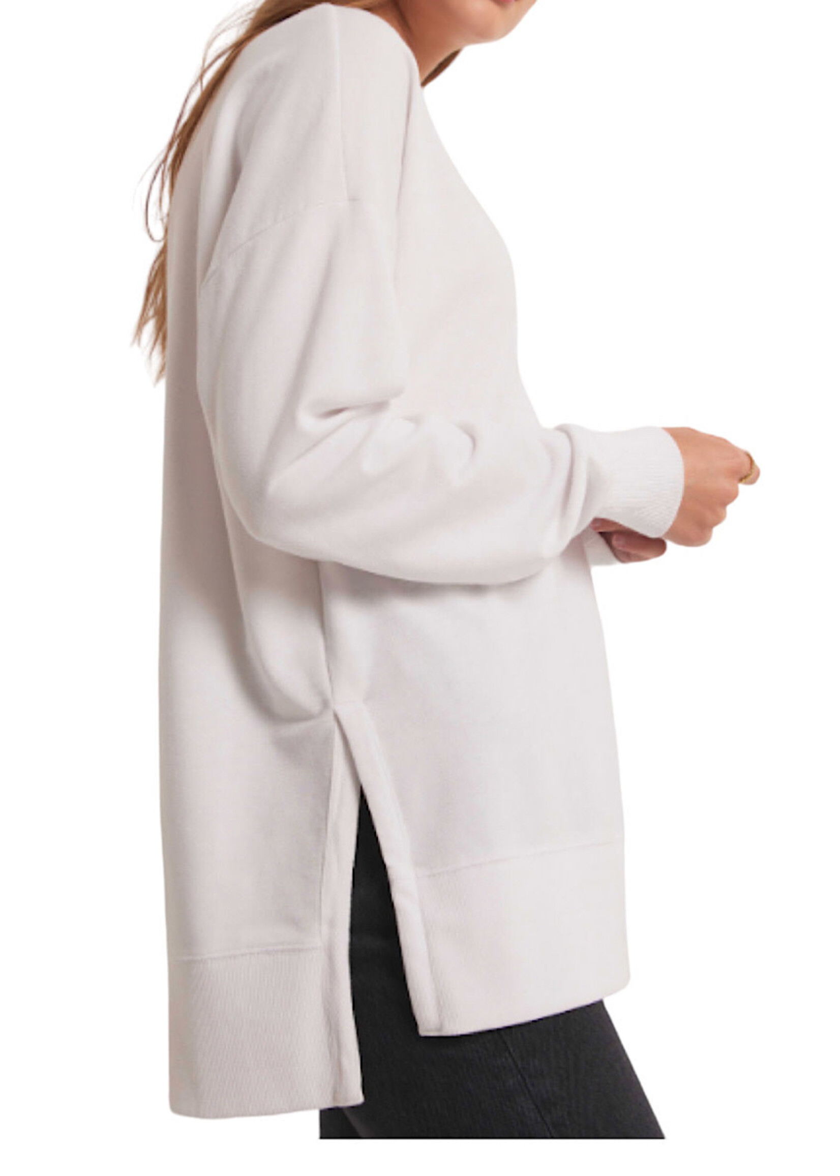 Z Supply Z Supply Modern V-Neck Weekender White