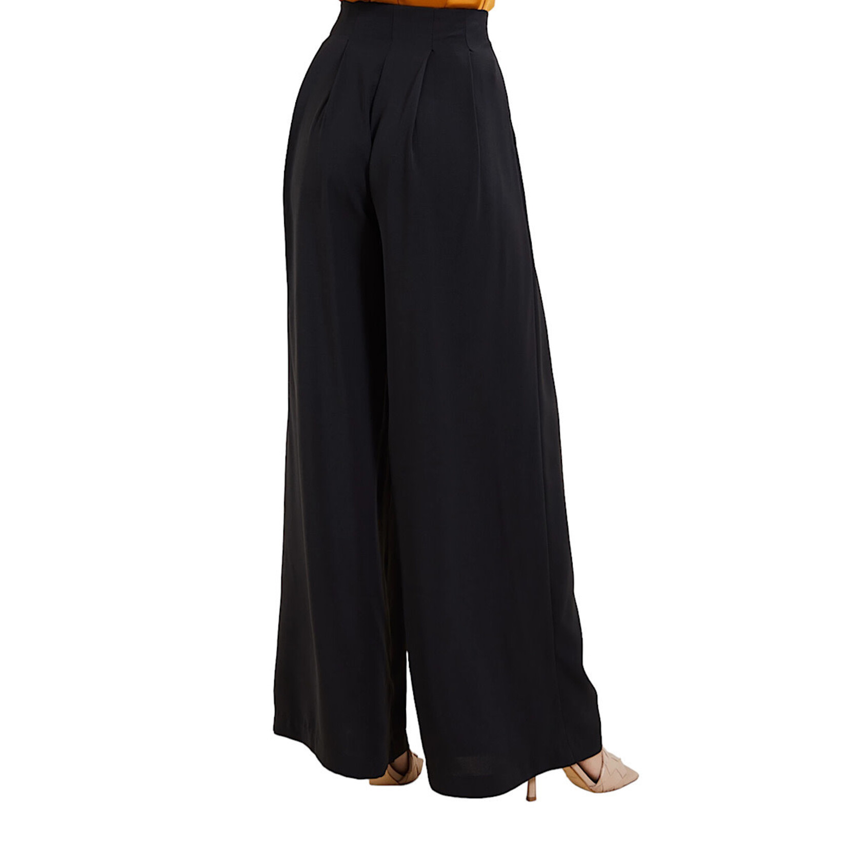 GP4486 Black Wide Leg Pants