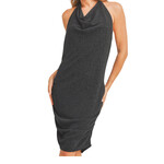 Black Halter Dress