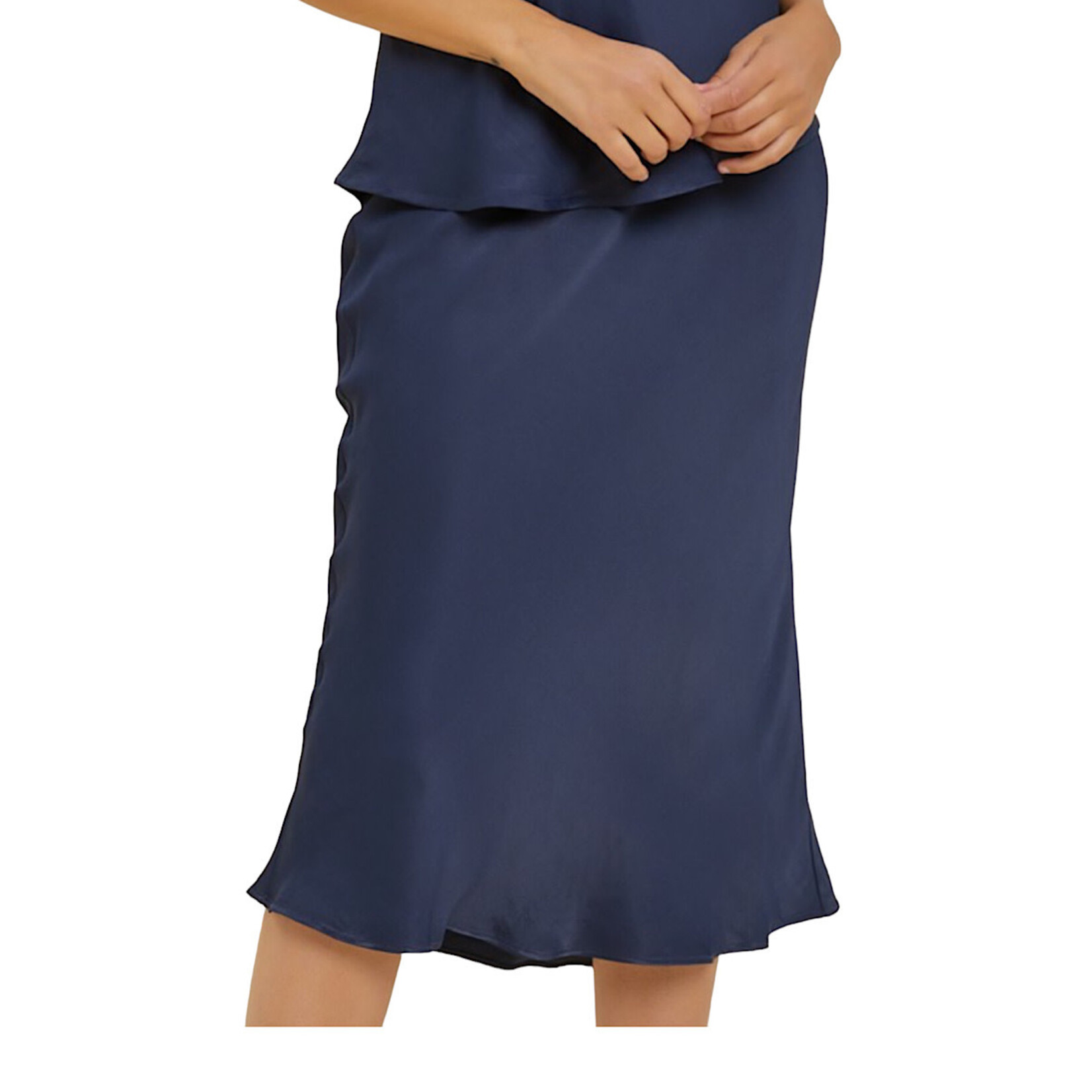Navy Eleanor Skirt