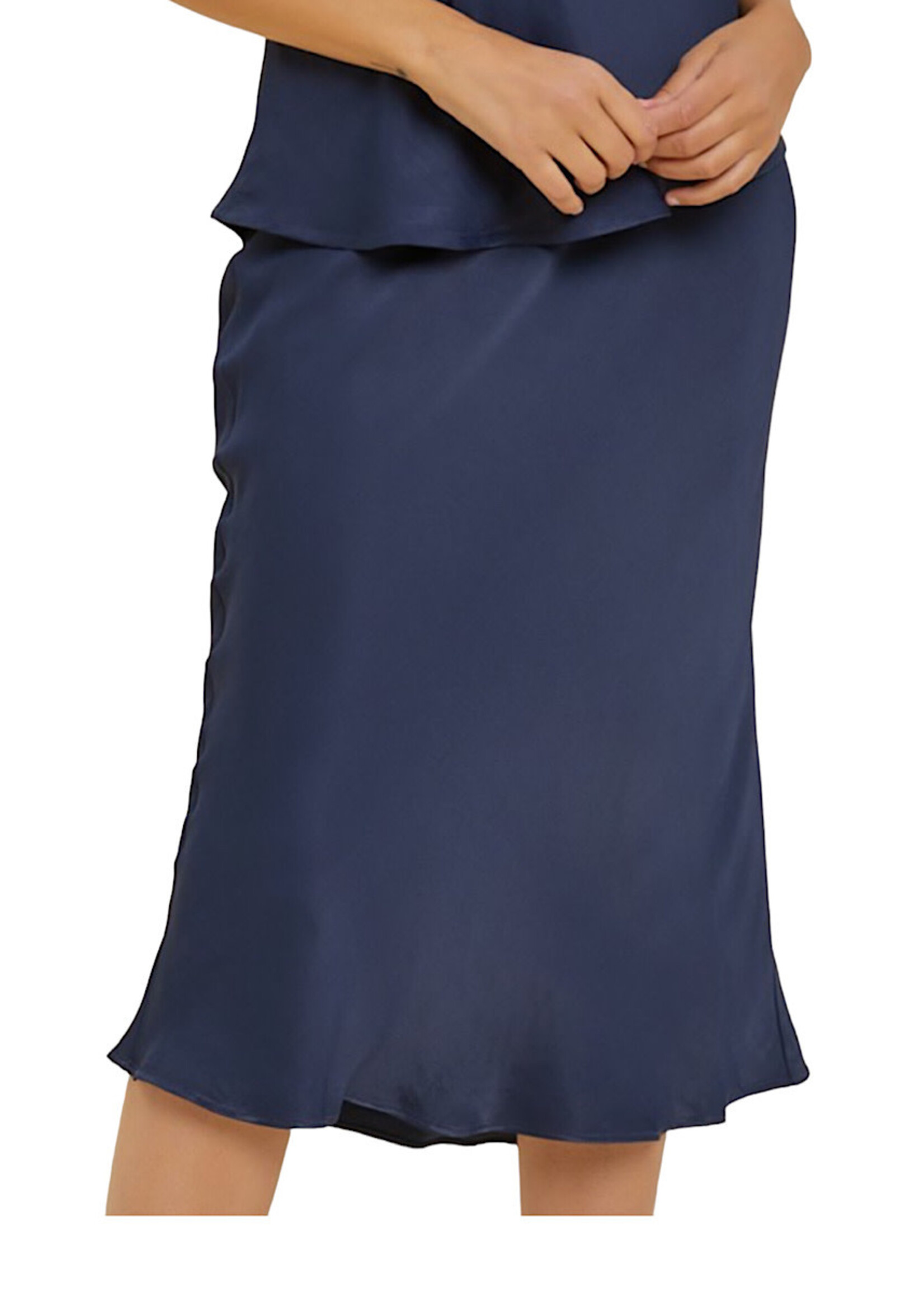 Navy Eleanor Skirt