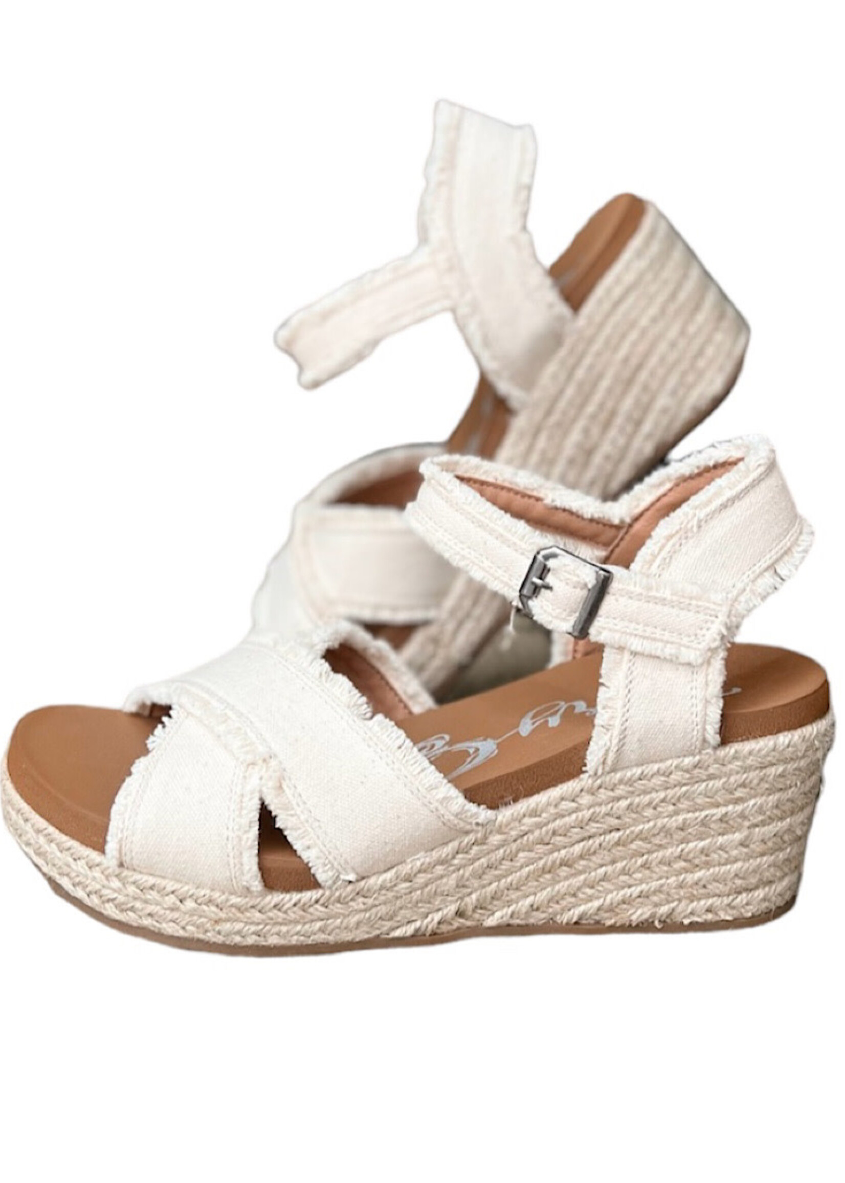 Very G Brista Cream Wedge