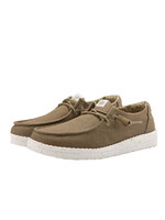 Hey Dude Hey Dude Wendy Stretch Canvas Taupe Womens