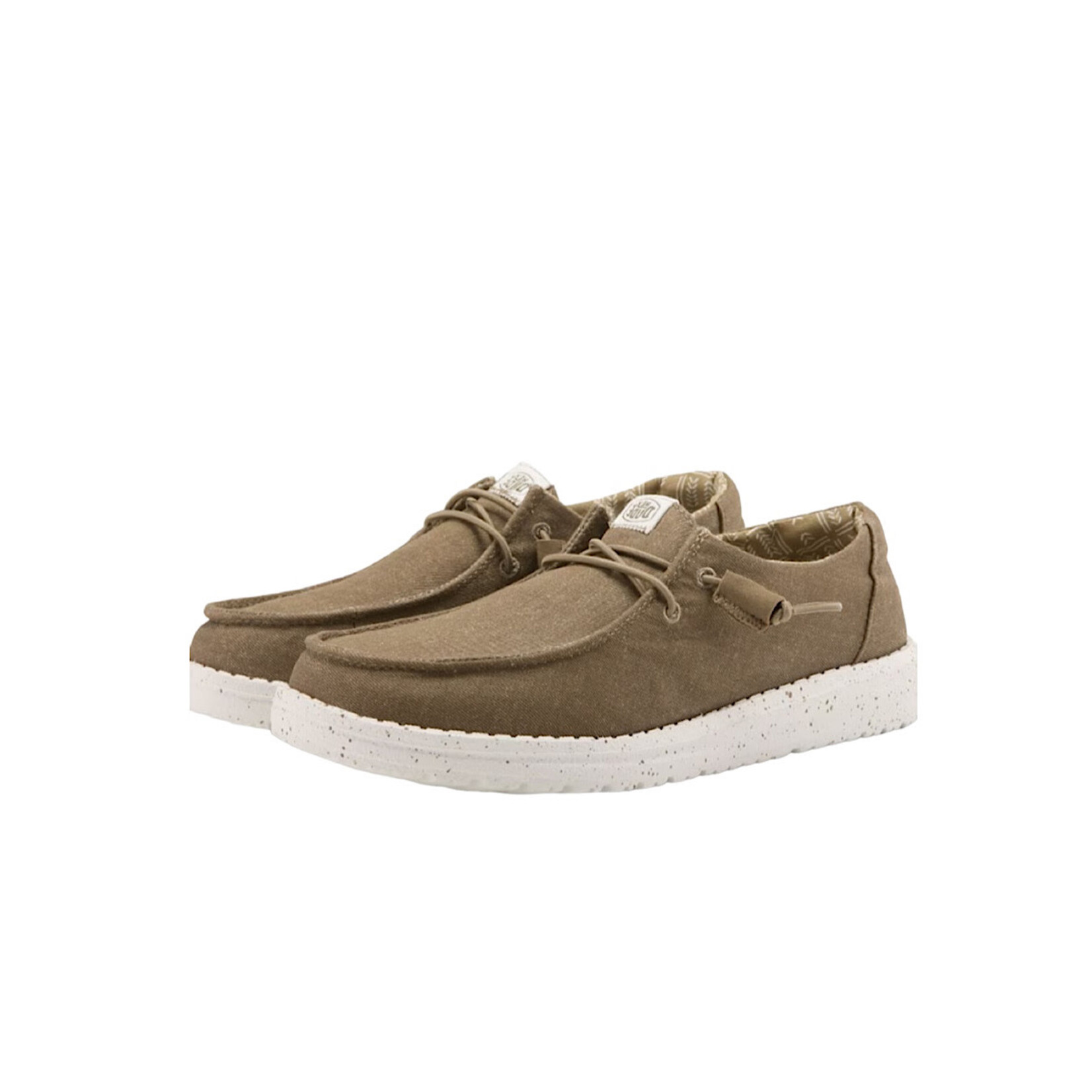 Hey Dude Hey Dude Wendy Stretch Canvas Taupe Womens