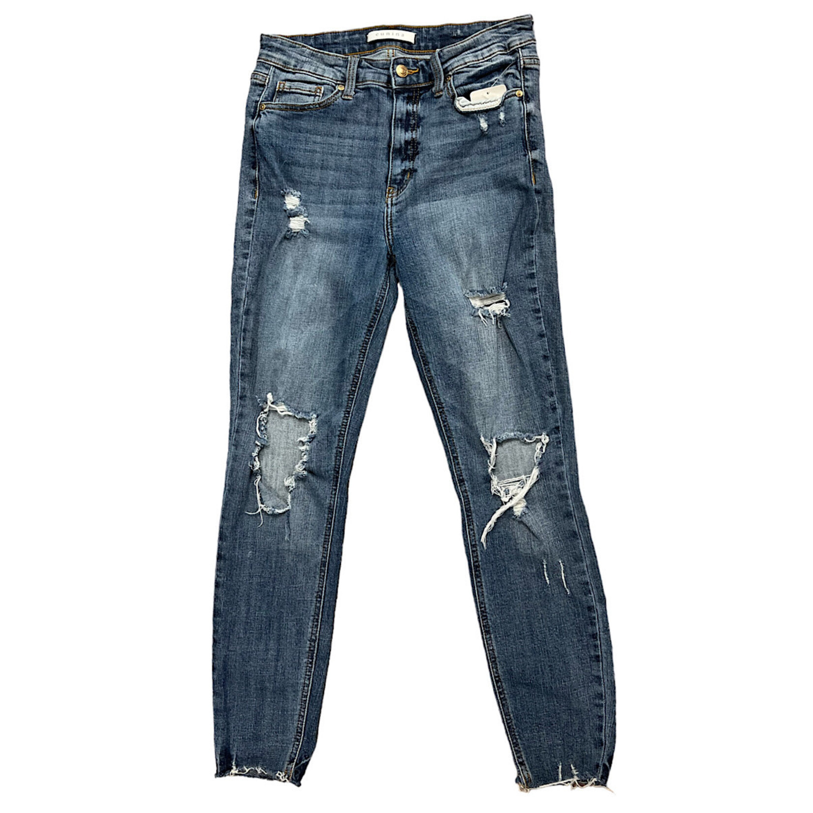 eunina E64010VIV High Rise Skinny Crop 9-RF